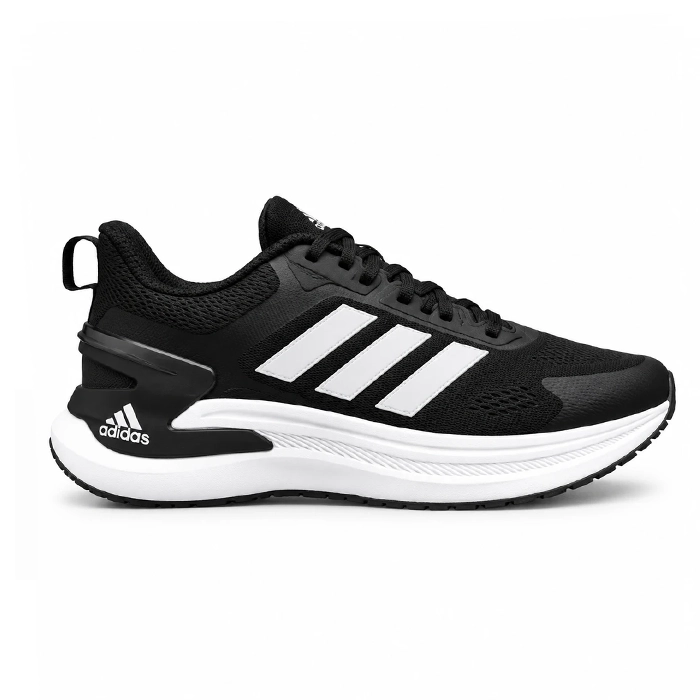 کفش کتانی وارداتی ورزشی و رانینگ مردانه آدیداس Adidas (مشکی)