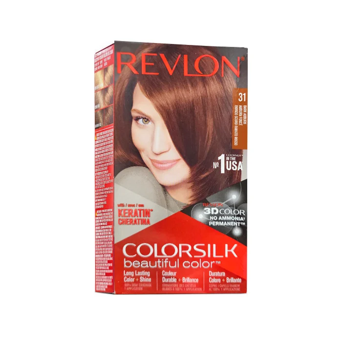 رنگ موی بدون آمونیاک رولون Revlon شماره 31 (قهوه‌ای / آوبرن)
